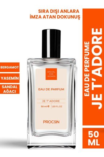 Procsin Je Tadore EDP Baharatlı-Çiçeksi-Meyveli Kadın Parfüm 50 ml