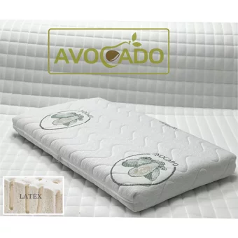 Avocado Cotton Dikdörtgen Lateks Ortopedik 70x105 cm Beşik Yatağı