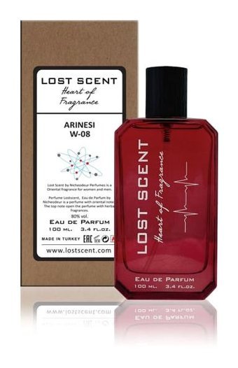 Lost Scent W08 Arinesi EDP Amber-Fresh-Odunsu Kadın Parfüm 100 ml