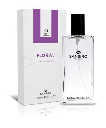 Sansiro K-1 EDP Aromatik-Lavanta-Vetiver Kadın Parfüm 100 ml