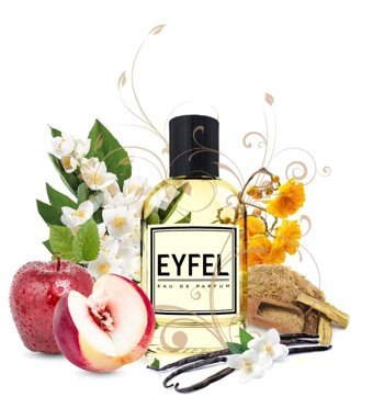 Eyfel Parfüm W70 EDP Çiçeksi-Meyveli-Odunsu Kadın Parfüm 50 ml