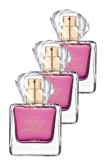 Avon Everlasting EDP Bergamot-Çiçeksi-Misk Kadın Parfüm 3x50 ml