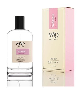 Mad Parfüm C123 Selective EDP Amber-Çiçeksi-Odunsu Kadın Parfüm 50 ml