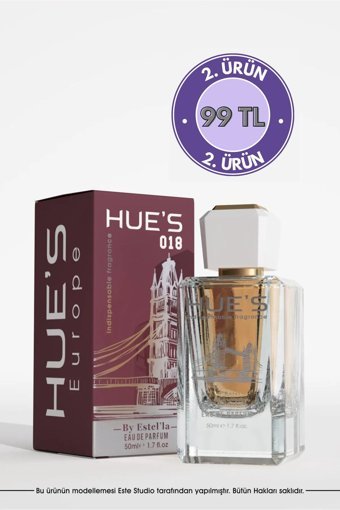 By Estella Hues Euphorio EDP Amber-Oryantal-Turunçgil Kadın Parfüm 50 ml