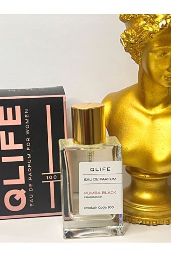 Qlife No:100 Blck Opium EDP Çiçeksi-Lavanta-Oryantal Kadın Parfüm 50 ml