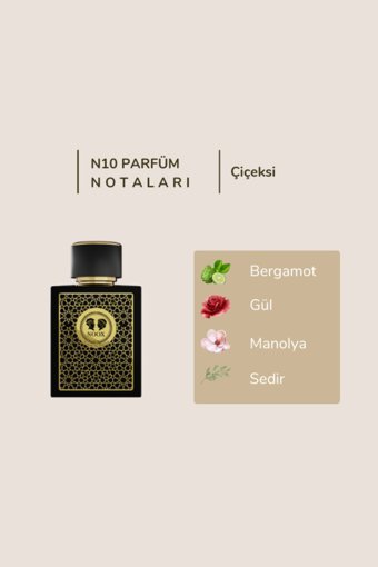 Noox Perfumes N10 EDP Kadın Parfüm 50 ml