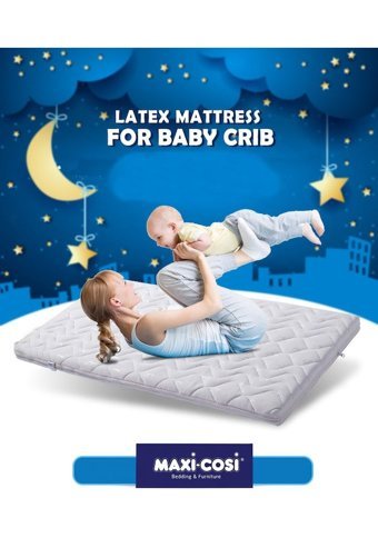 Maxi Cosi Latex Mattress Dikdörtgen Lateks Ortopedik Portatif Katlanır 70x120 cm Beşik Yatağı