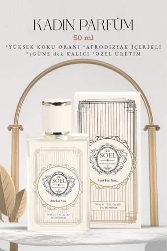 Soel Karışık Özel Seri EDP Amber-Çiçeksi-Odunsu Kadın Parfüm 50 ml