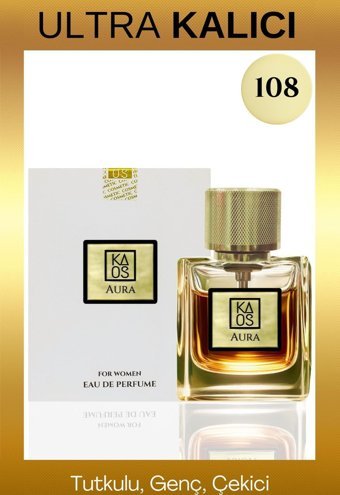 Kaos 108 EDP Amber-Çiçeksi-Meyveli Kadın Parfüm 50 ml