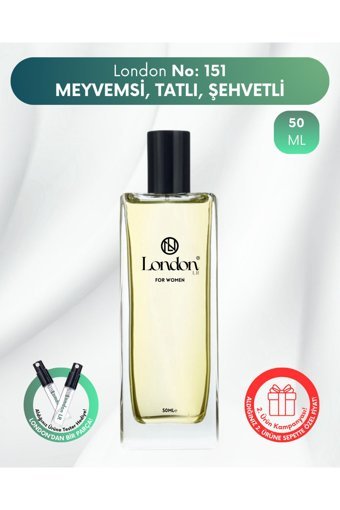 London Lr Scandalius EDT Çiçeksi-Oryantal-Sandal Ağacı Kadın Parfüm 50 ml