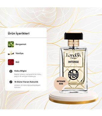 London Lr Midnight EDT Amber-Bergamot-Fresh Kadın Parfüm 50 ml