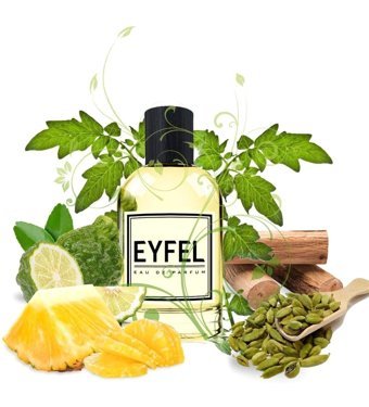 Eyfel Parfüm M8 EDP Amber-Odunsu-Sandal Ağacı Erkek Parfüm 50 ml