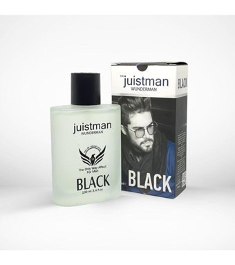 Juistman Black EDC Baharatlı-Çiçeksi-Odunsu Erkek Parfüm 100 ml