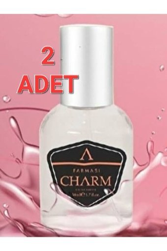 Farmasi Charm EDP Amber-Baharatlı-Odunsu Erkek Parfüm 2x50 ml