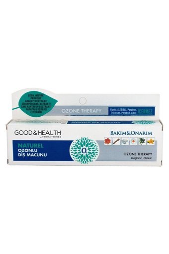 Good & Health Ozone Therapy Naturel Organik Florürsüz Diş Macunu 100 ml