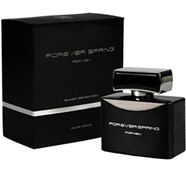 Paris Flowers Forever Spring Black Sensation EDP Çiçeksi-Fresh-Odunsu Erkek Parfüm 100 ml