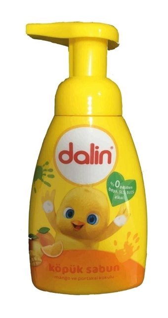 Dalin Mango ve Portakal Köpük Bebek Sabunu 200 ml