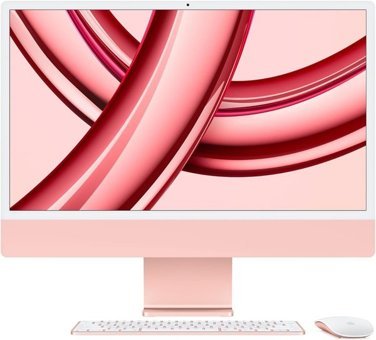 Apple iMac M4 Çipli MD2U4TU/A 10 CPU 10 GPU 24 GB Ram 512 GB SSD 24 inç 4.5K macOS Sequoia All In One PC Pembe