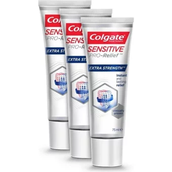 Colgate Hassasiyete Pro Çözüm Naneli Organik Florürlü Diş Macunu 3x75 ml