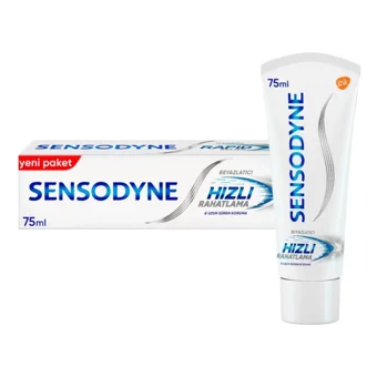 Sensodyne Rapid Relief Whitening Naneli Florürlü Diş Macunu 75 ml