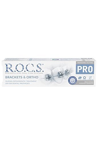 R.O.C.S. Pro Brackets Ortho Organik Florürsüz Diş Macunu 74 gr