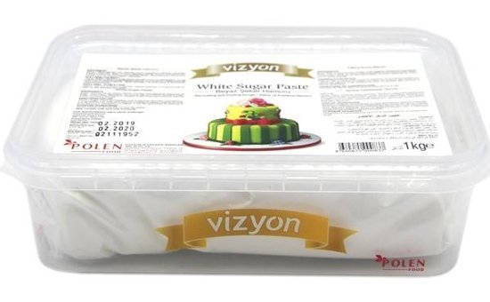 Vizyon Beyaz Şeker Hamuru 1 kg