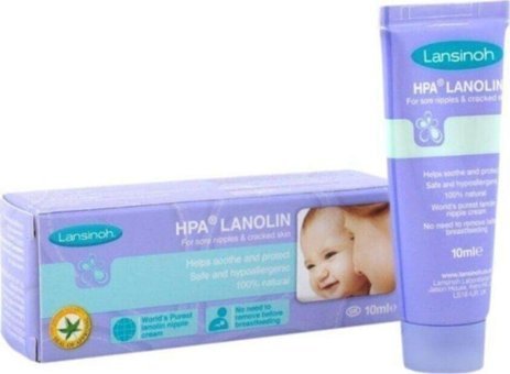 Lansinoh Hpa Çatlak Önleyici Lanolinli Göğüs Ucu Kremi 10 ml