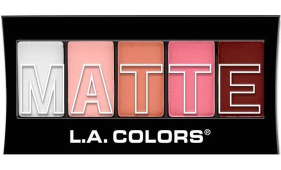 L.A. Colors La Colors Mat Pink Chiffon Toz Mat Far Paleti