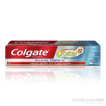 Colgate Total Gelişmiş Temizlik Naneli Florürlü Diş Macunu 75 ml