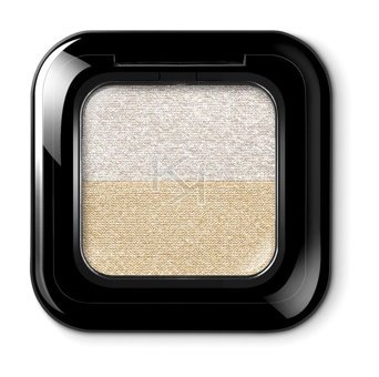 Kiko New Bright Duo 15 Classic Gold / Green Teal Krem Işıltılı Palet Göz Farı