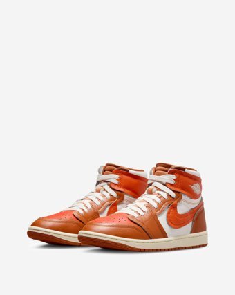 Nike Air Jordan 1 High Method Of Make FB9891-800 Bağcıklı Kadın Günlük Ayakkabı Turuncu