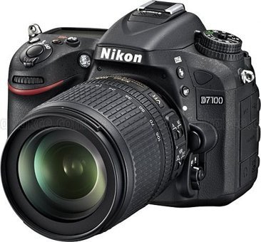 Nikon D7100 18-105 mm Full HD DSLR Dijital Fotoğraf Makinesi Siyah