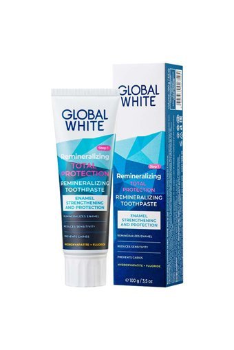 Global White Tam Koruma Florürlü Diş Macunu 100 gr