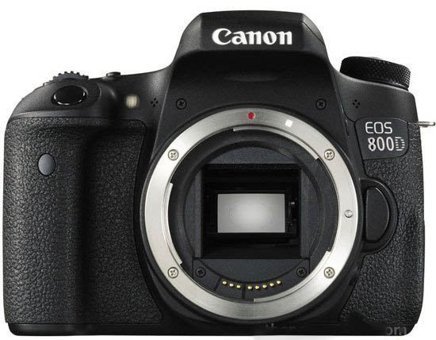 Canon Eos 800Dbody 18-135 mm 4K DSLR Dijital Fotoğraf Makinesi Siyah