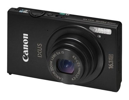 Canon Ixus 240 Hs Full HD DSLR Dijital Fotoğraf Makinesi Siyah