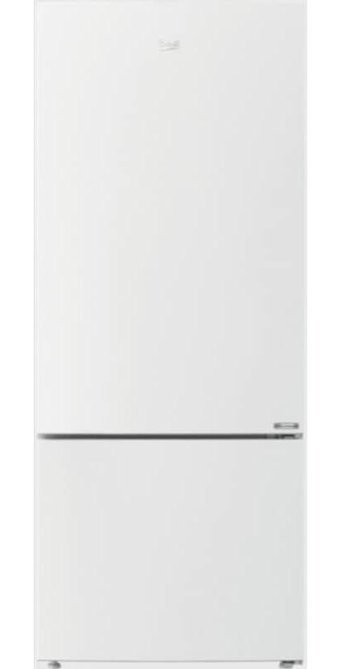 Beko 674533 MB Çift Kapılı No Frost E 532 lt Klasik Beyaz Alttan Donduruculu Kombi Tipi Buzdolabı