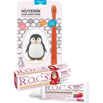 Rocs Kids Florürsüz 4-7 Yaş Çocuk Diş Macunu 35 ml