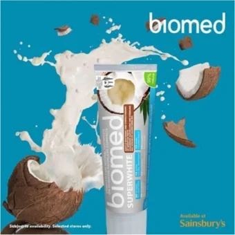 Splat Biomed Hindistan Cevizli Organik Florürsüz Diş Macunu 2x100 ml