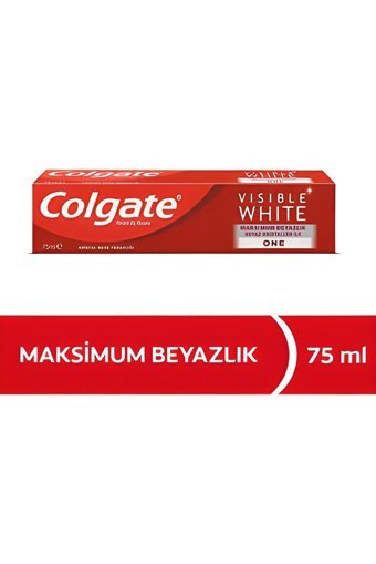 Colgate Visible White Diş Macunu 75 ml + Optic White Nane Ferahlığı Florürlü Diş Macunu 50 ml