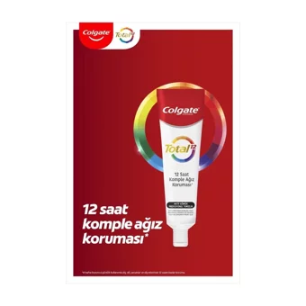 Colgate Optic White Organik Florürlü Diş Macunu 2x50 ml + Total Profesyonel Kömürlü Diş Macunu 50 ml