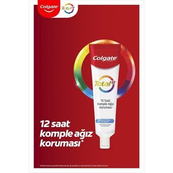 Colgate Total Profesyonel Naneli Florürlü Diş Macunu 2x50 ml