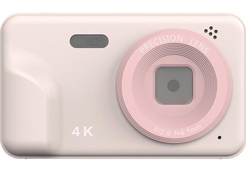 Tuomeng Full HD 10 MP Kompakt Dijital Fotoğraf Makinesi Pembe