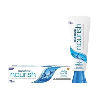 Sensodyne Nourish Doğal Ferahlık Organik Florürlü Diş Macunu 75 ml