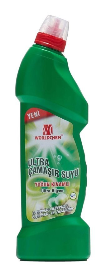 Worldchem Ultra Hijyen Banyo İçin Konsantre Jel Çamaşır Suyu 750 ml