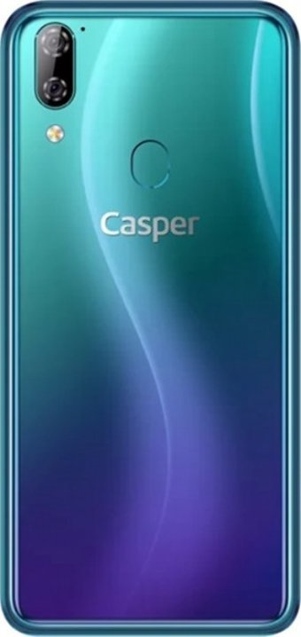 Casper Via A4 64 GB Hafıza 4 GB Ram 6.3 inç 16 MP Çift Hatlı FHD+ Ekran Android Akıllı Cep Telefonu Mavi