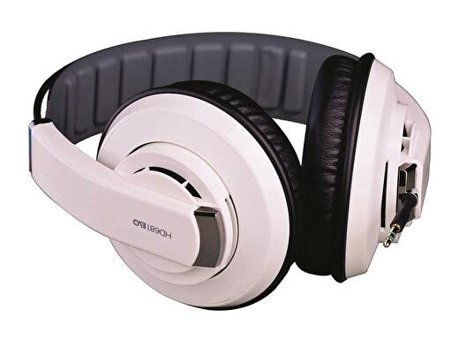 Superlux HD681 EVO 6.3 mm Gürültü Önleyici Kablolu Kulak Üstü Kulaklık Beyaz