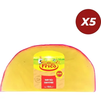 Frico Sade Edam İnek Peyniri 5x150 gr