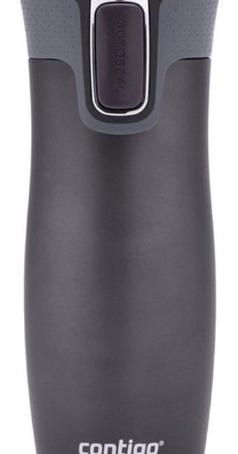 Contigo Westloop Paslanmaz Çelik 470 ml Outdoor Matara Termos Siyah