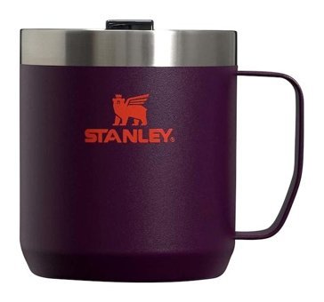 Stanley S0353 Paslanmaz Çelik 350 ml Outdoor Bardak Termos Mor-Turuncu