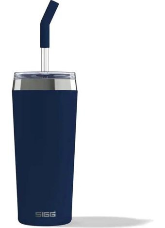 Sigg 6015.80 Helia Çelik 600 ml Pipetli Outdoor Bardak Termos Mavi